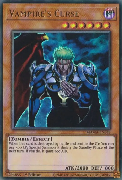 Vampire's Curse — Magnificent Mavens — Yu-Gi-Oh!