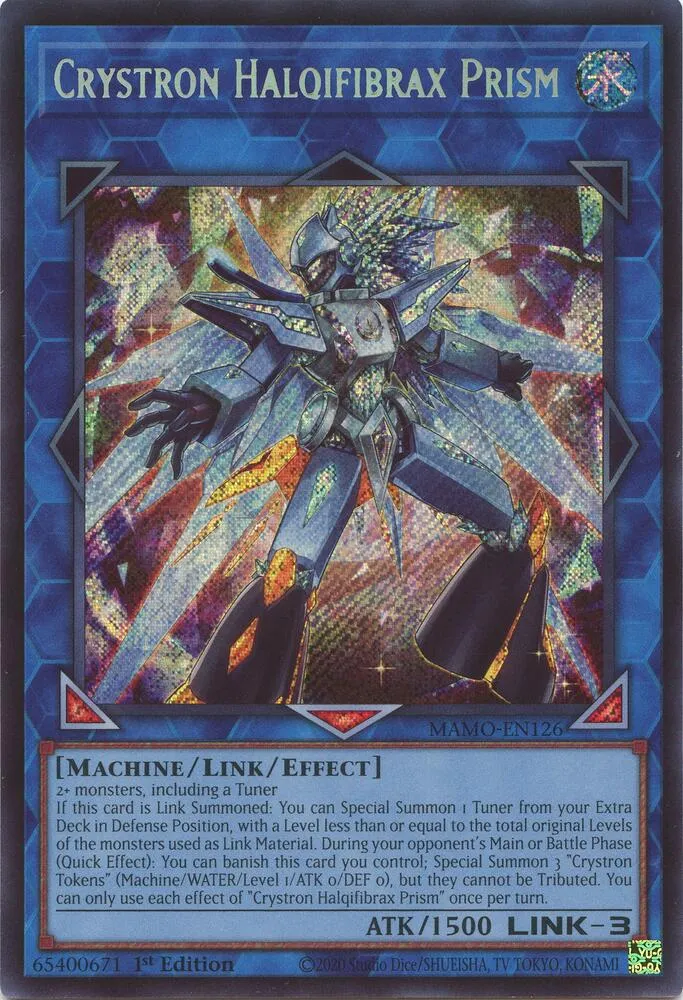Crystron Halqifibrax Prism — Magnificent Monsters — Yu-Gi-Oh!