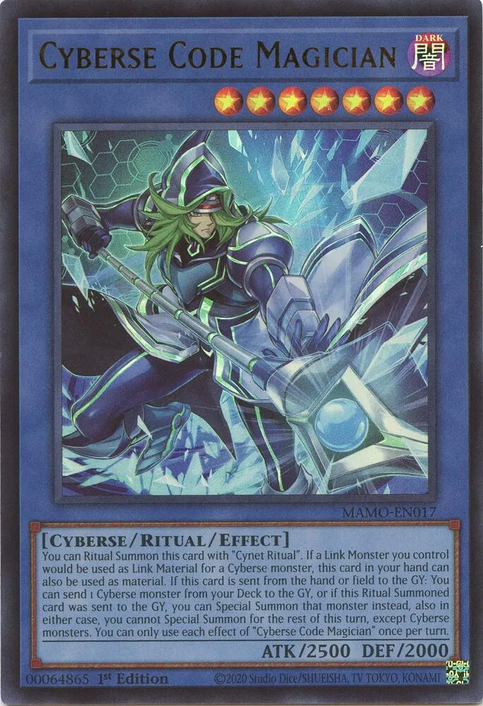 Cyberse Code Magician — Magnificent Monsters — Yu-Gi-Oh!