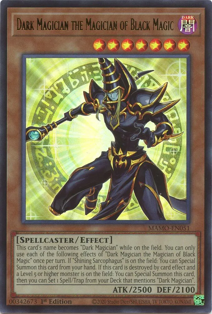 Magicien Sombre le Magicien de Magie Noire — Magnificent Monsters — Yu-Gi-Oh!