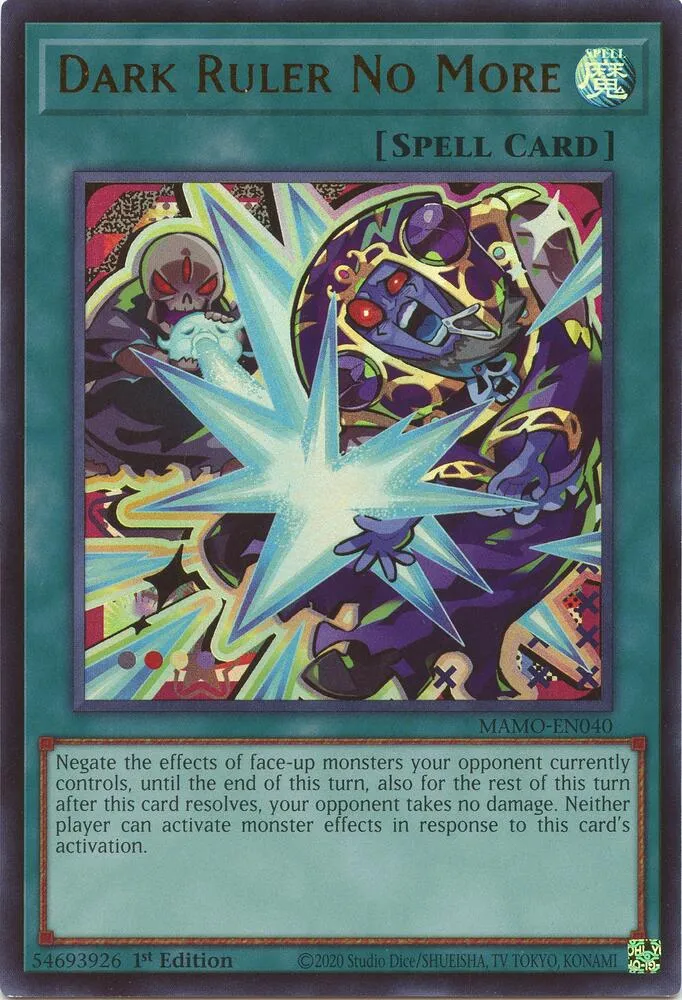 Dark Ruler No More — Magnificent Monsters — Yu-Gi-Oh!