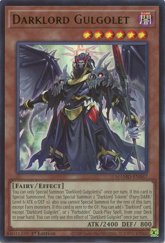 Ange Déchu Gulgolet — Magnificent Monsters — Yu-Gi-Oh!