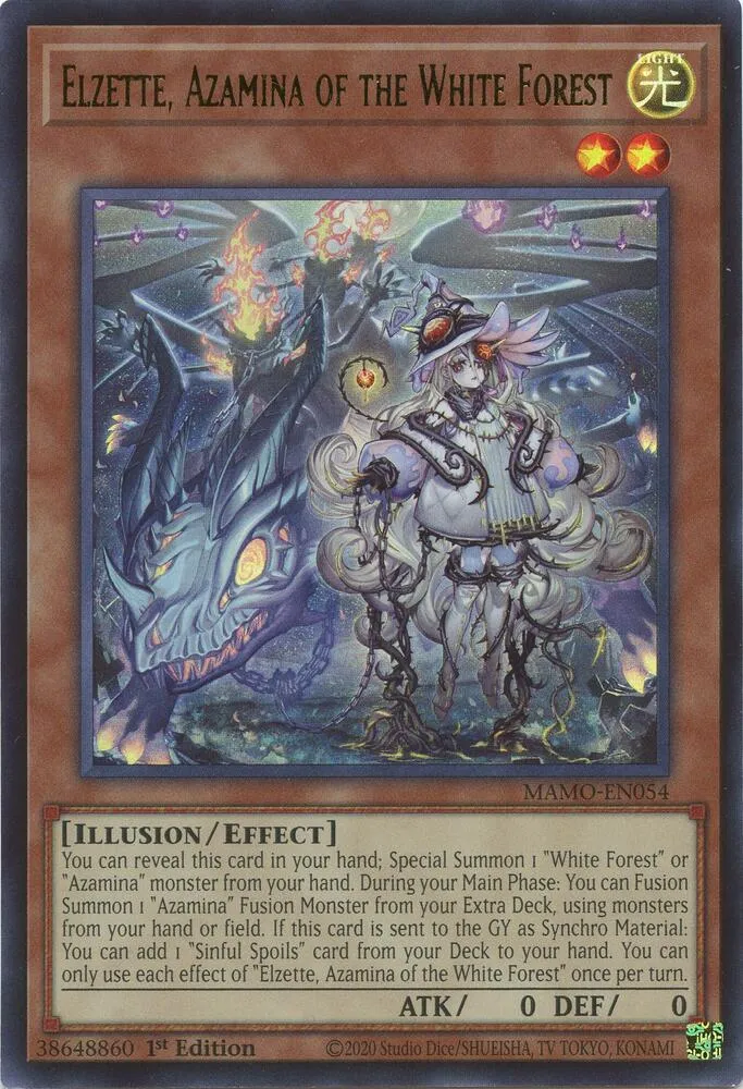 Elzette, Azamina of the White Forest — Magnificent Monsters — Yu-Gi-Oh!