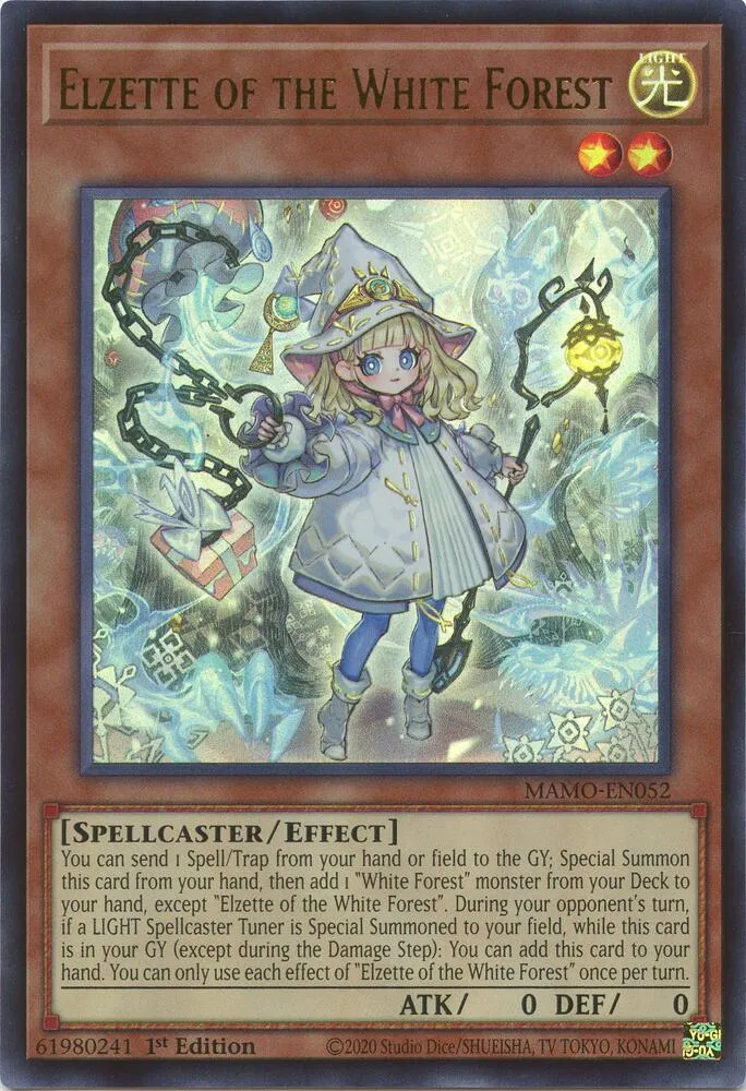 Elzette of the White Forest — Magnificent Monsters — Yu-Gi-Oh!