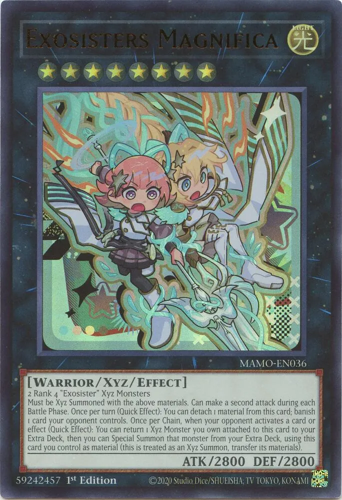Exosisters Magnifica — Magnificent Monsters — Yu-Gi-Oh!