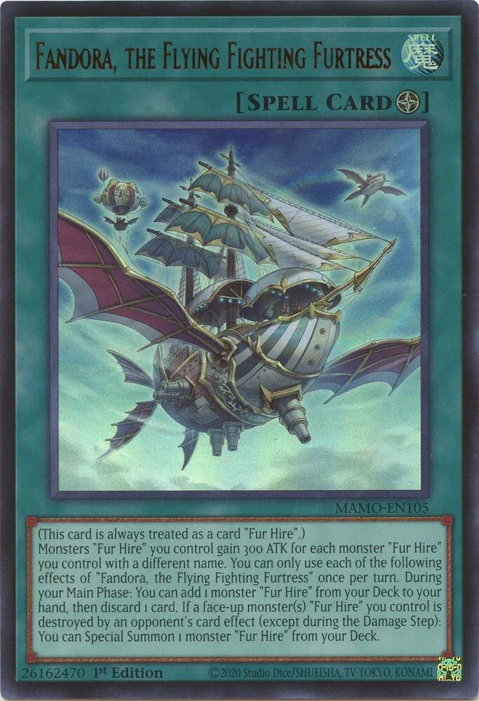 Fandora, the Flying Fighting Furtress — Magnificent Monsters — Yu-Gi-Oh!
