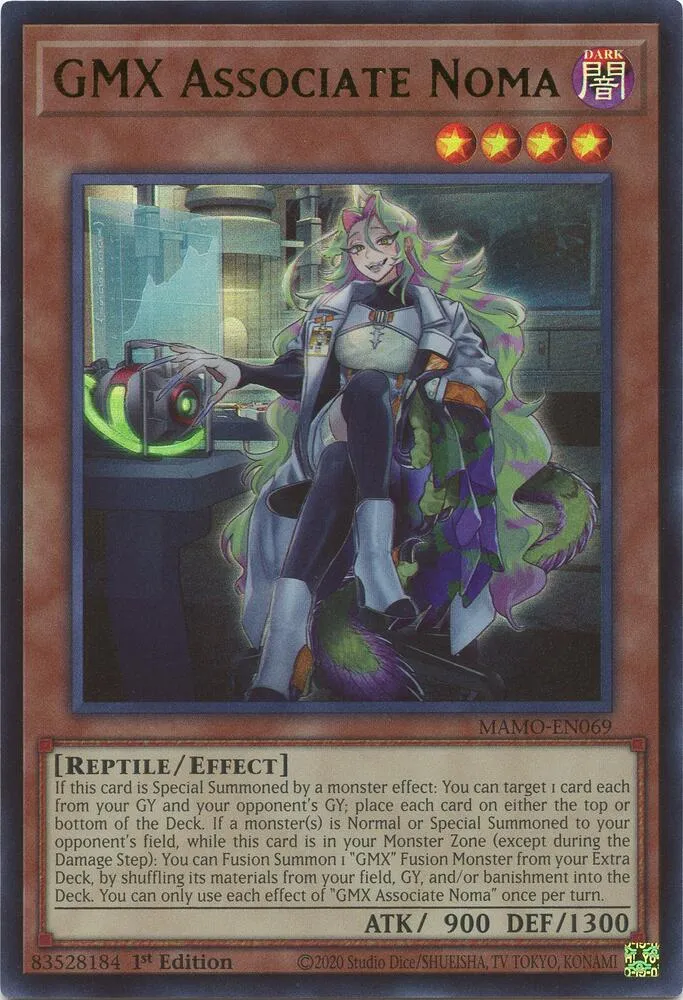 GMX Associate Noma — Magnificent Monsters — Yu-Gi-Oh!