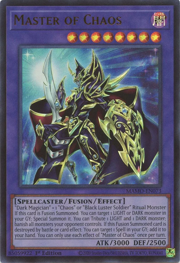 Master of Chaos — Magnificent Monsters — Yu-Gi-Oh!