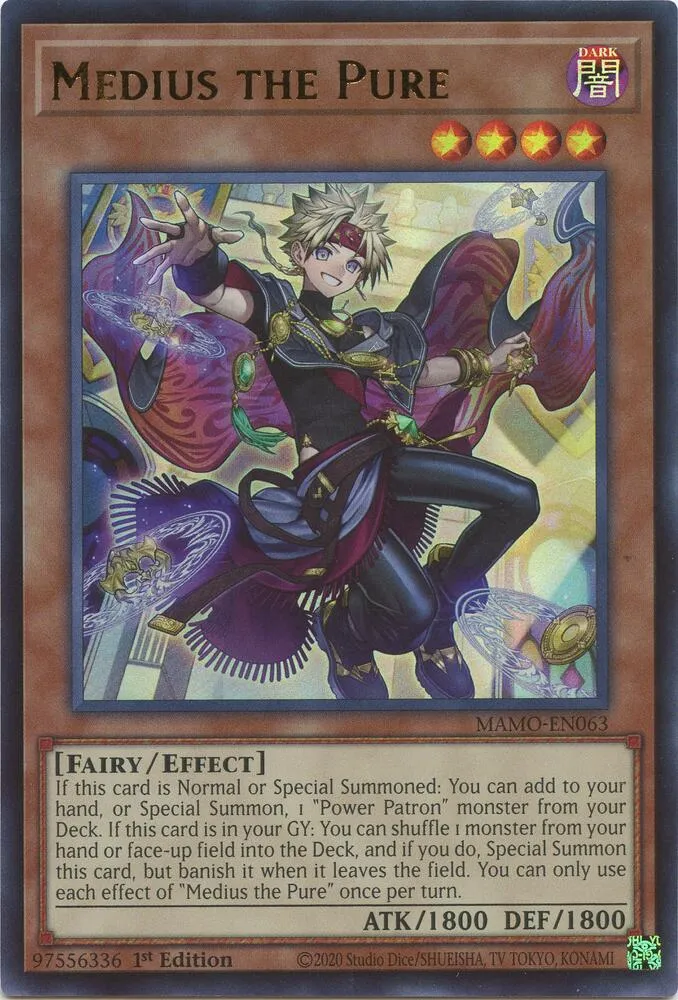 Medius le Pur — Magnificent Monsters — Yu-Gi-Oh!