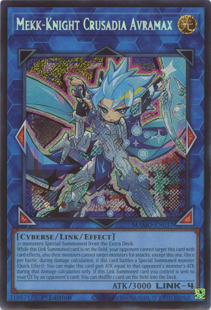 Mekk-Knight Crusadia Avramax — Magnificent Monsters — Yu-Gi-Oh!