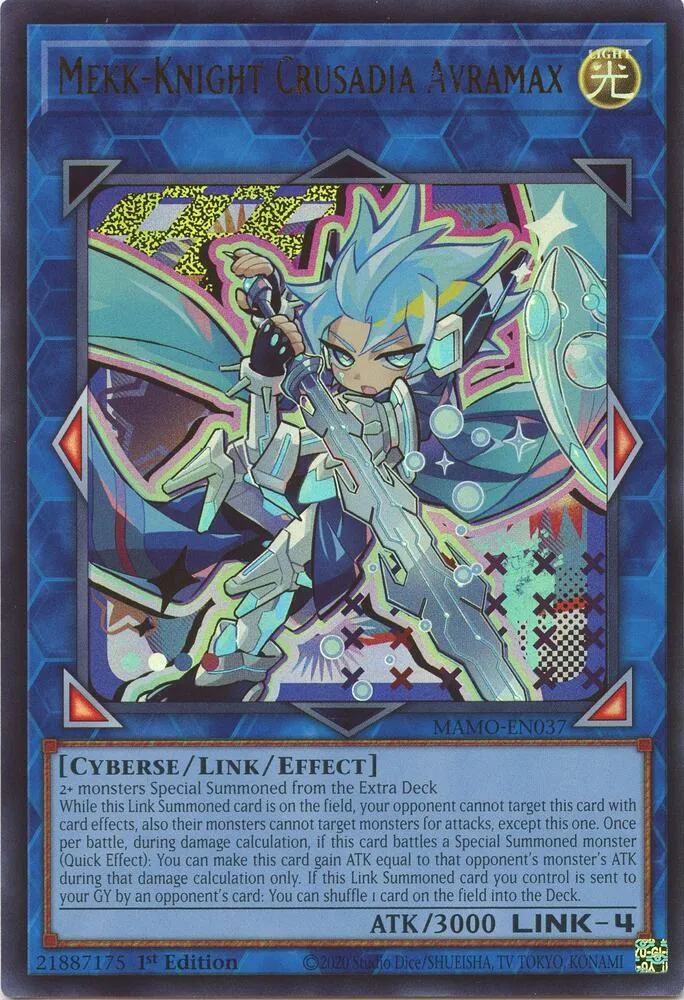 Mekk-Knight Crusadia Avramax — Magnificent Monsters — Yu-Gi-Oh!