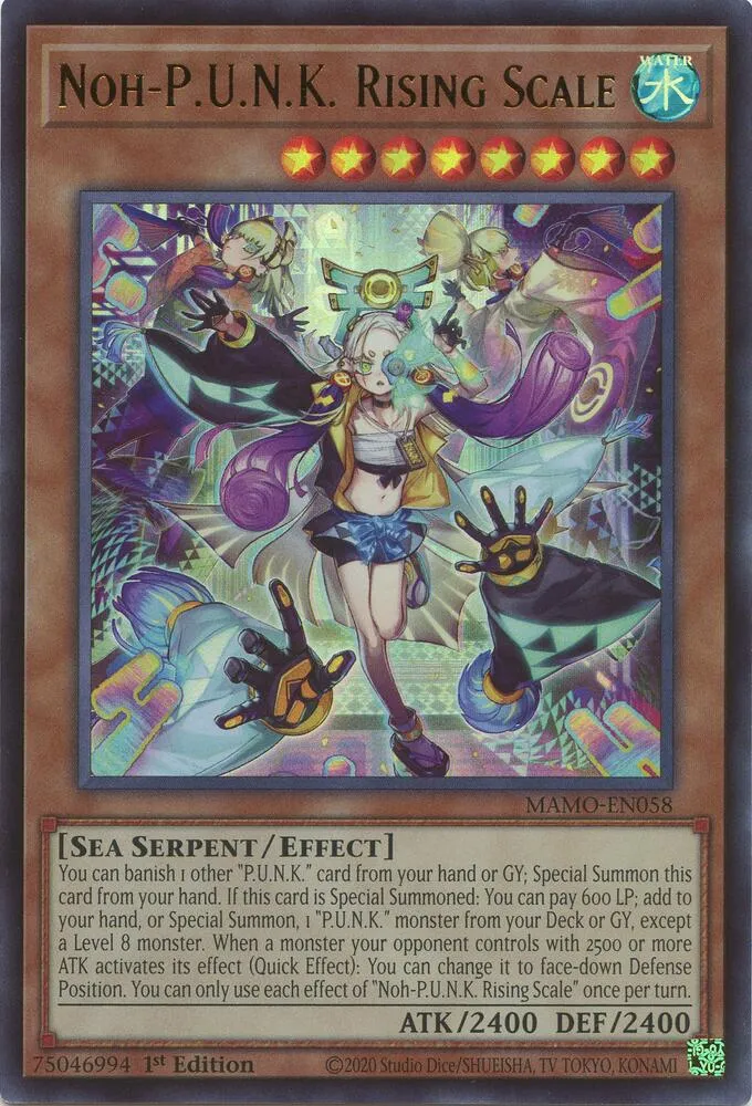Noh-P.U.N.K. Rising Scale — Magnificent Monsters — Yu-Gi-Oh!