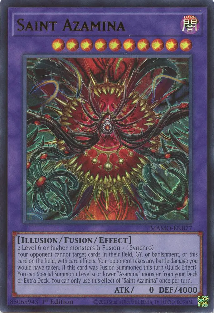 Sainte Azamina — Magnificent Monsters — Yu-Gi-Oh!