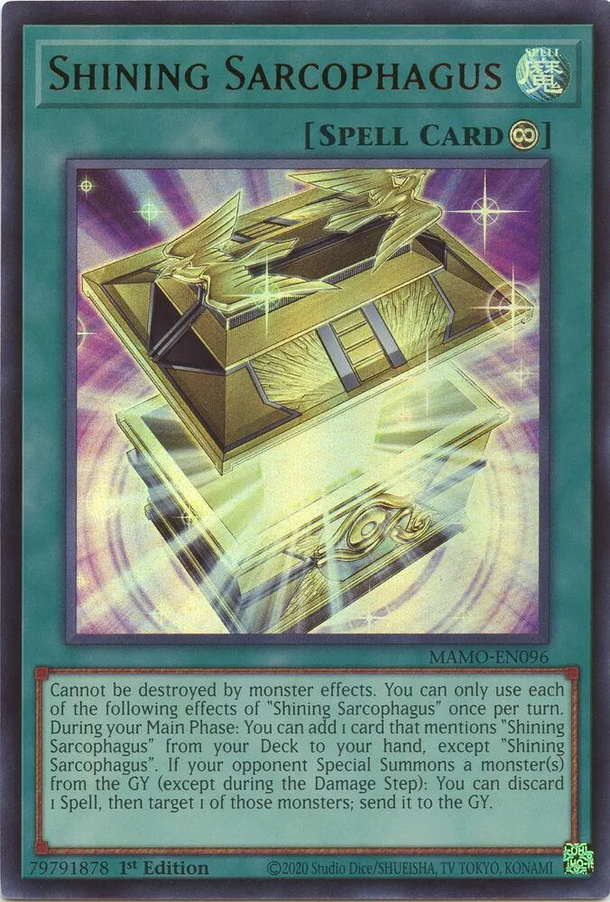 Shining Sarcophagus — Magnificent Monsters — Yu-Gi-Oh!