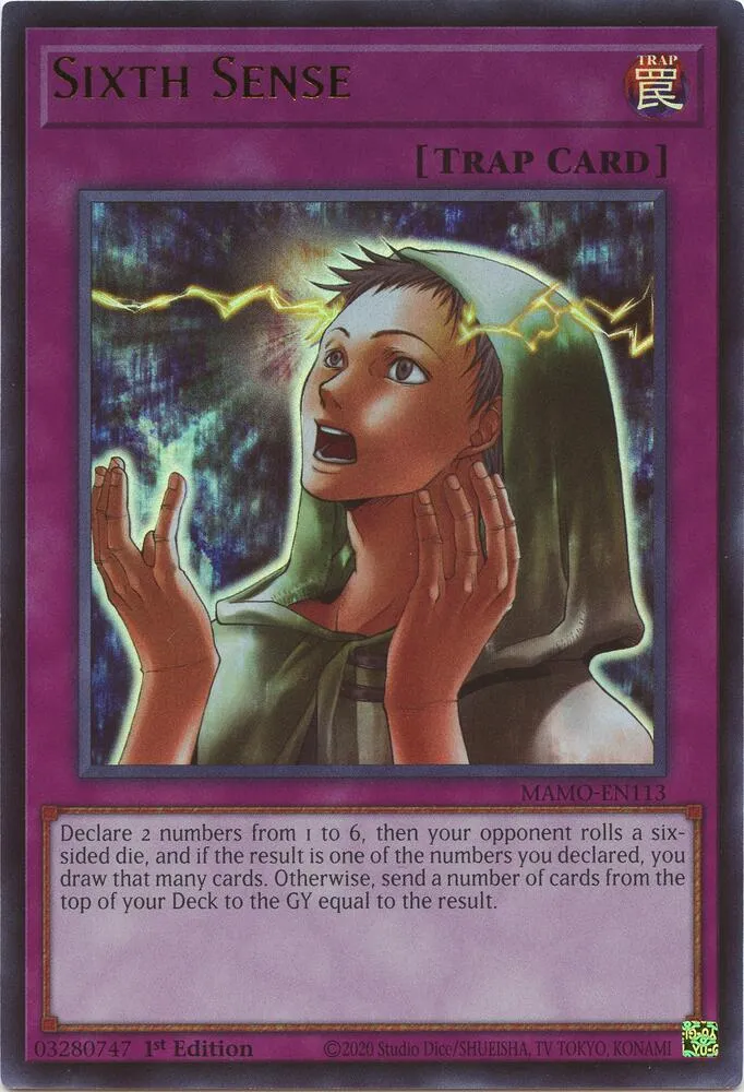 Sixième Sens — Magnificent Monsters — Yu-Gi-Oh!