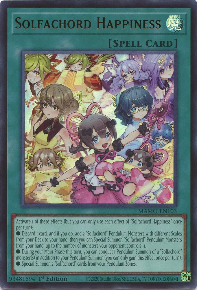 Bonheur Solfaccord — Magnificent Monsters — Yu-Gi-Oh!