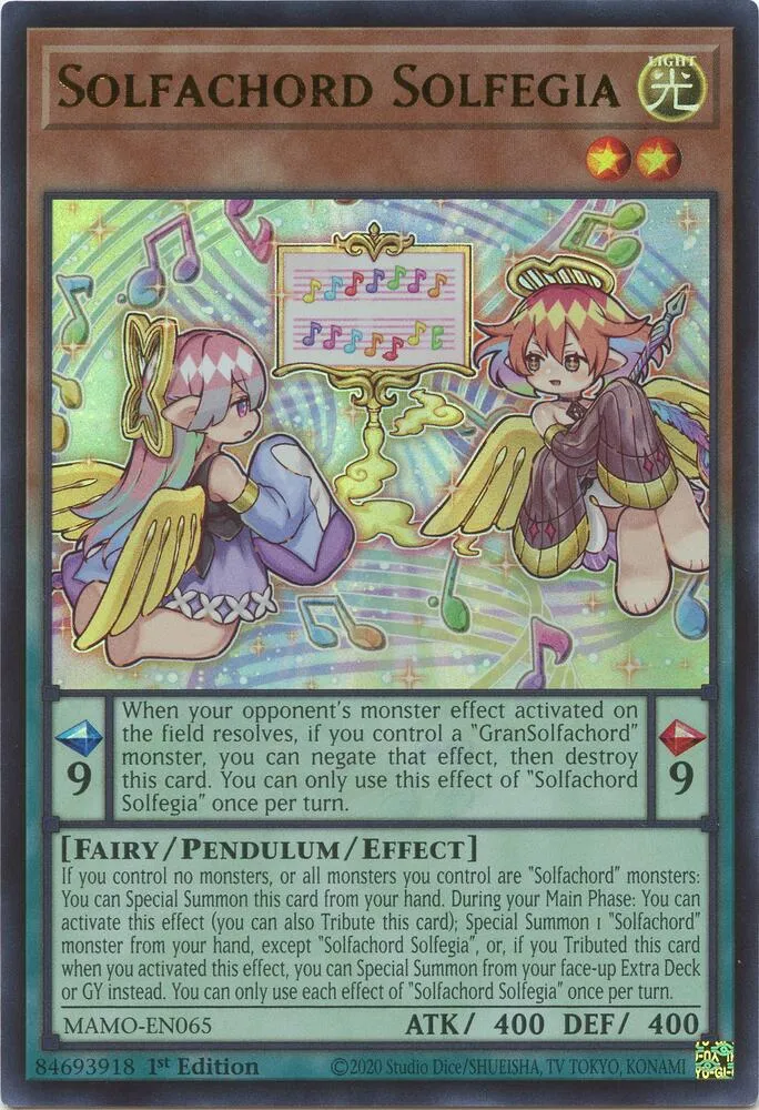 Solfachord Solfegia — Magnificent Monsters — Yu-Gi-Oh!