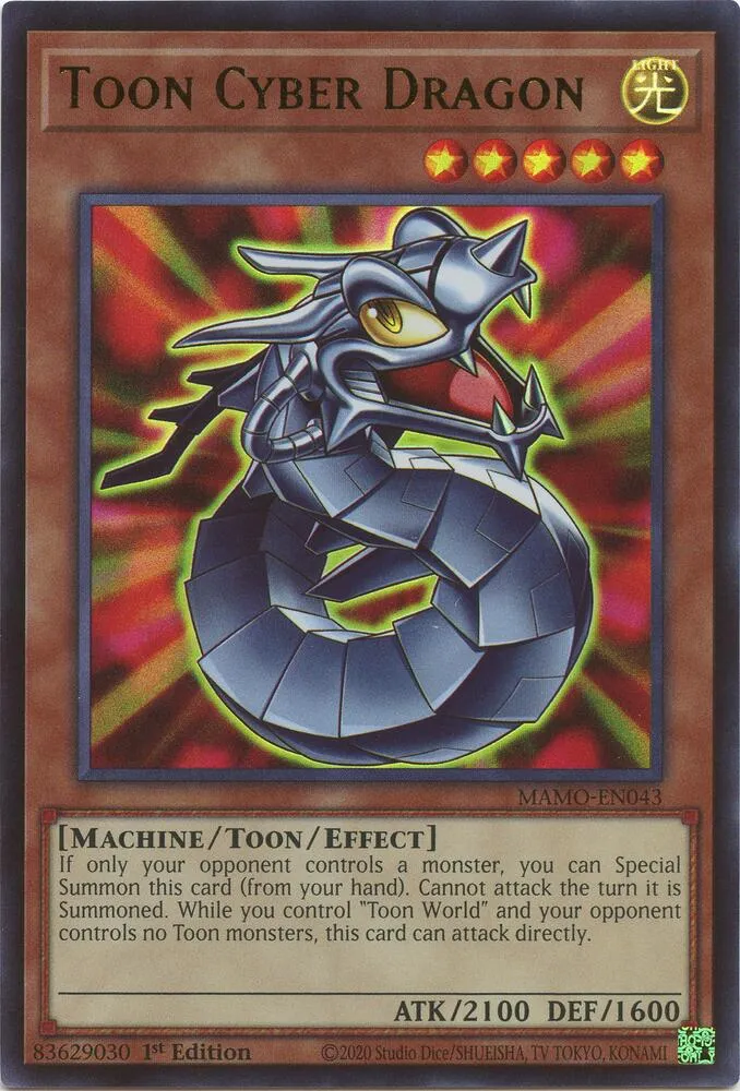 Toon Cyber Dragon — Magnificent Monsters — Yu-Gi-Oh!