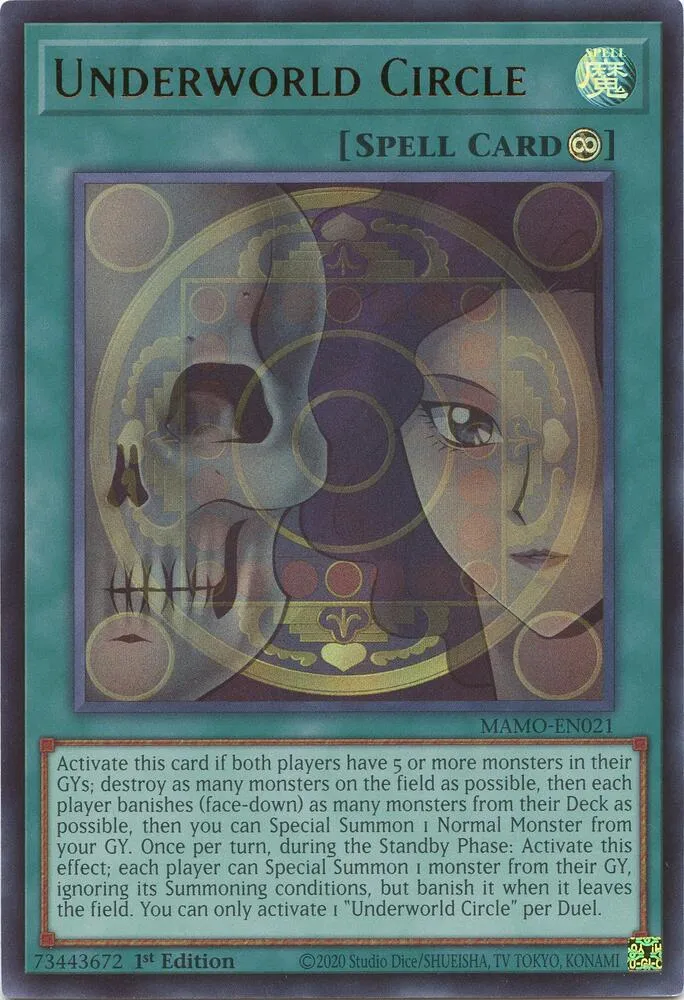 Le Cercle du Monde Souterrain — Magnificent Monsters — Yu-Gi-Oh!