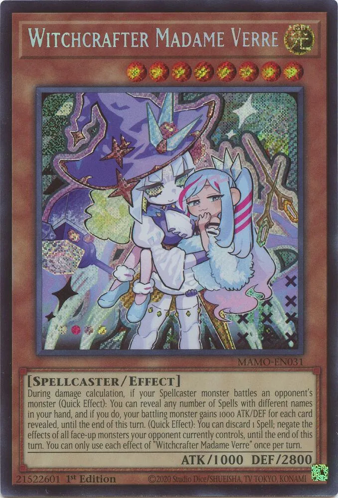 Witchcrafter Madame Verre — Magnificent Monsters — Yu-Gi-Oh!