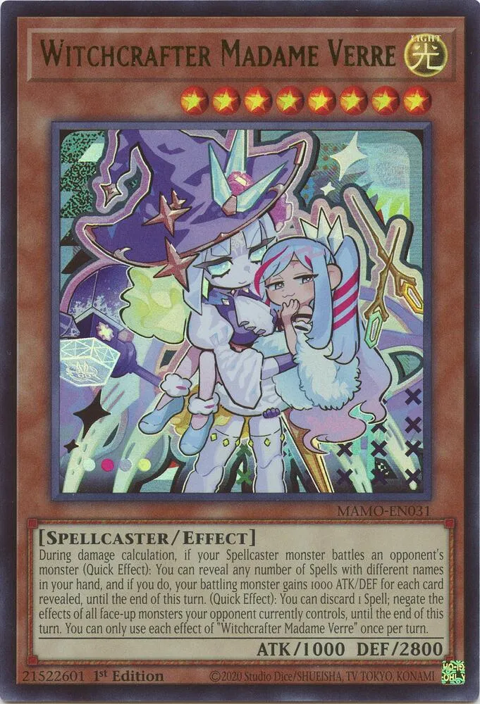 Madame Verre, Artisanesorcière — Magnificent Monsters — Yu-Gi-Oh!