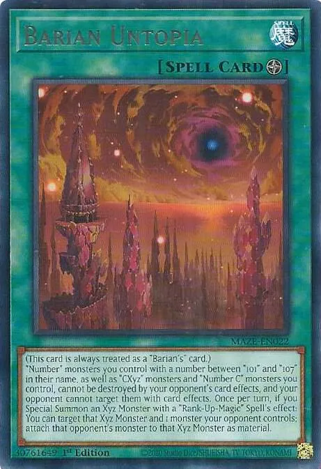 Barian Untopia — Maze of Memories — Yu-Gi-Oh!