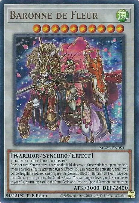 Baronne de Fleur — Maze of Memories — Yu-Gi-Oh!