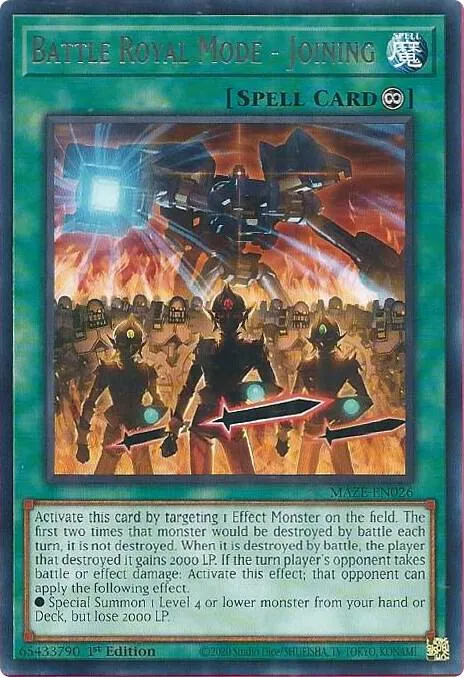 Battle Royal Mode - Joining — Maze of Memories — Yu-Gi-Oh!