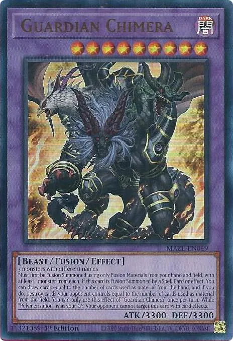 Guardian Chimera — Maze of Memories — Yu-Gi-Oh!