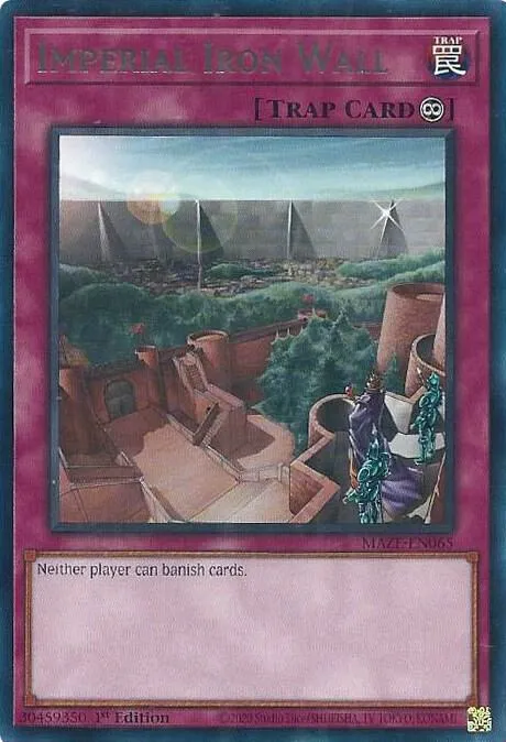 Mur de Fer Impérial — Maze of Memories — Yu-Gi-Oh!