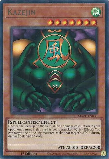 Kazejin — Maze of Memories — Yu-Gi-Oh!