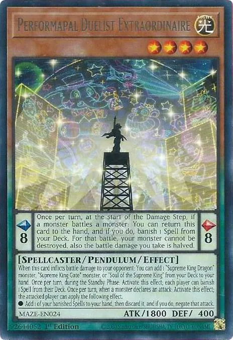 Duelliste Extraordinaire Potartiste — Maze of Memories — Yu-Gi-Oh!