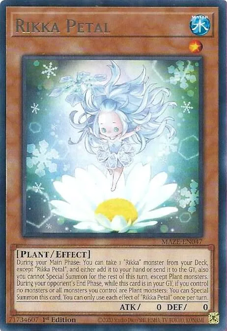 Pétale Rikka — Maze of Memories — Yu-Gi-Oh!