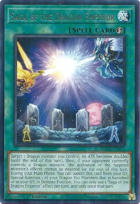 Saga of the Dragon Emperor — Maze of Memories — Yu-Gi-Oh!