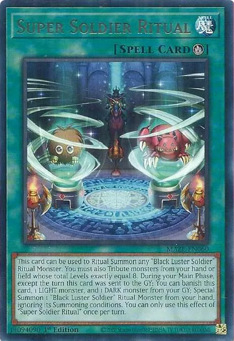Rituel du Super Soldat — Maze of Memories — Yu-Gi-Oh!