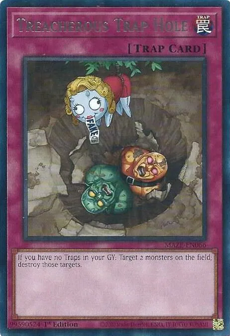 Treacherous Trap Hole — Maze of Memories — Yu-Gi-Oh!