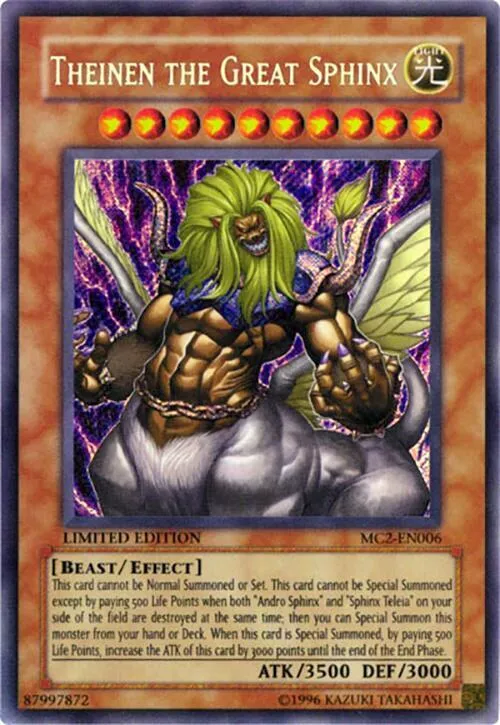 Theinen the Great Sphinx — Master Collection Vol. 2 — Yu-Gi-Oh!