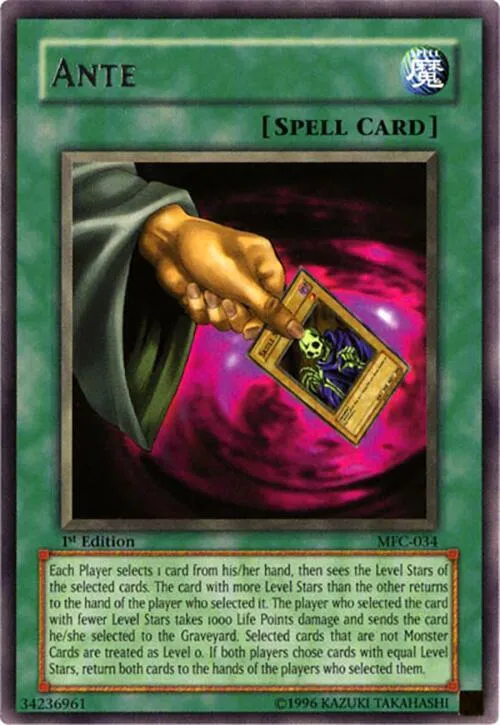 Ante — Magician's Force - Unlimited — Yu-Gi-Oh!