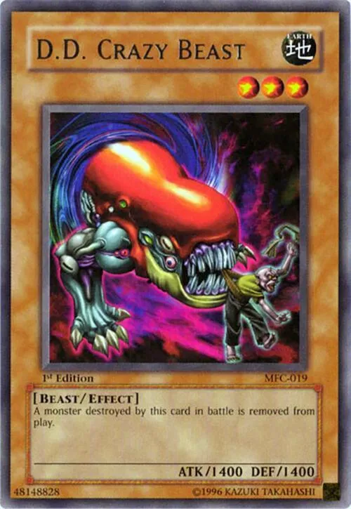 D.D. Crazy Beast — Magician's Force - Unlimited — Yu-Gi-Oh!