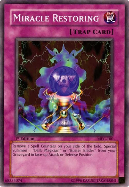 Miracle Restoring — Magician's Force - Unlimited — Yu-Gi-Oh!