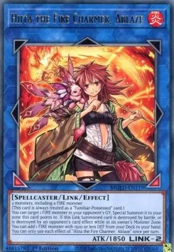 Hiita la Charmeuse de Feu en Flammes — Maximum Gold: El Dorado — Yu-Gi-Oh!