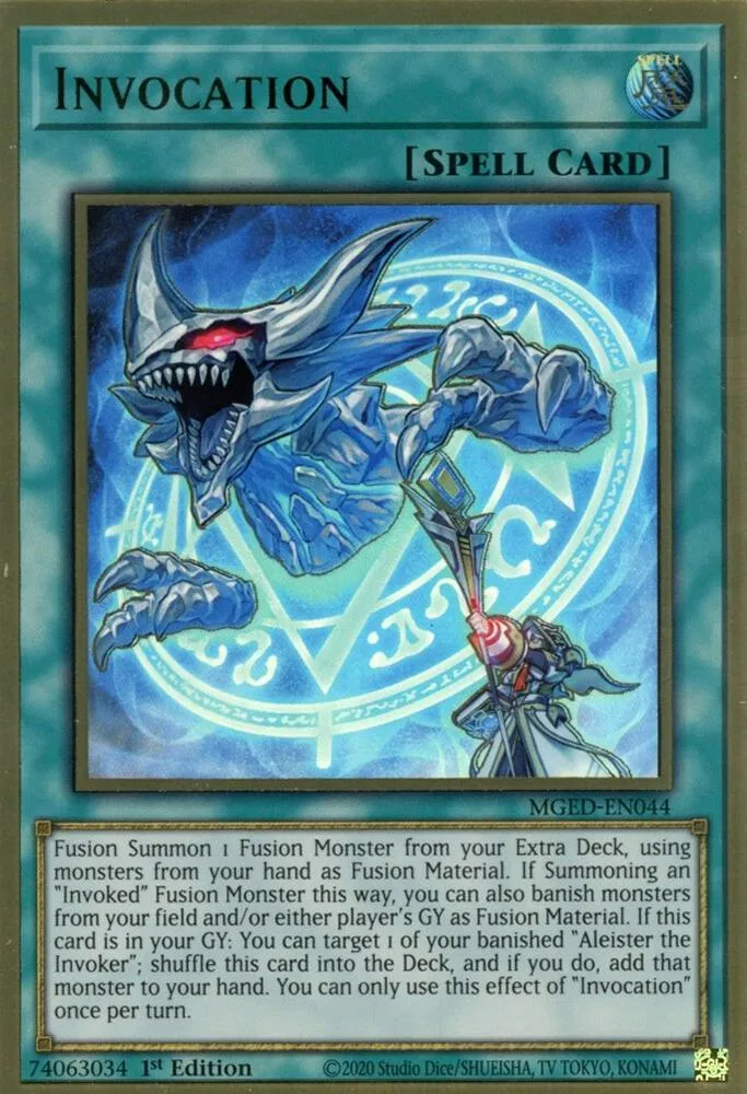 Invocation — Maximum Gold: El Dorado — Yu-Gi-Oh!