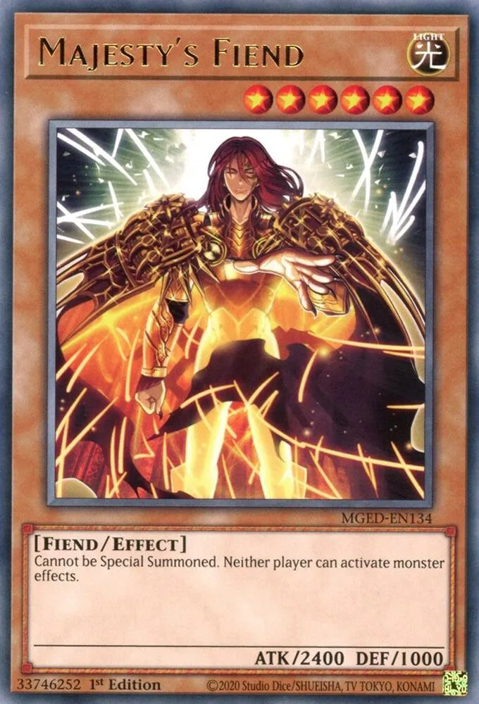 Majesty's Fiend — Maximum Gold: El Dorado — Yu-Gi-Oh!