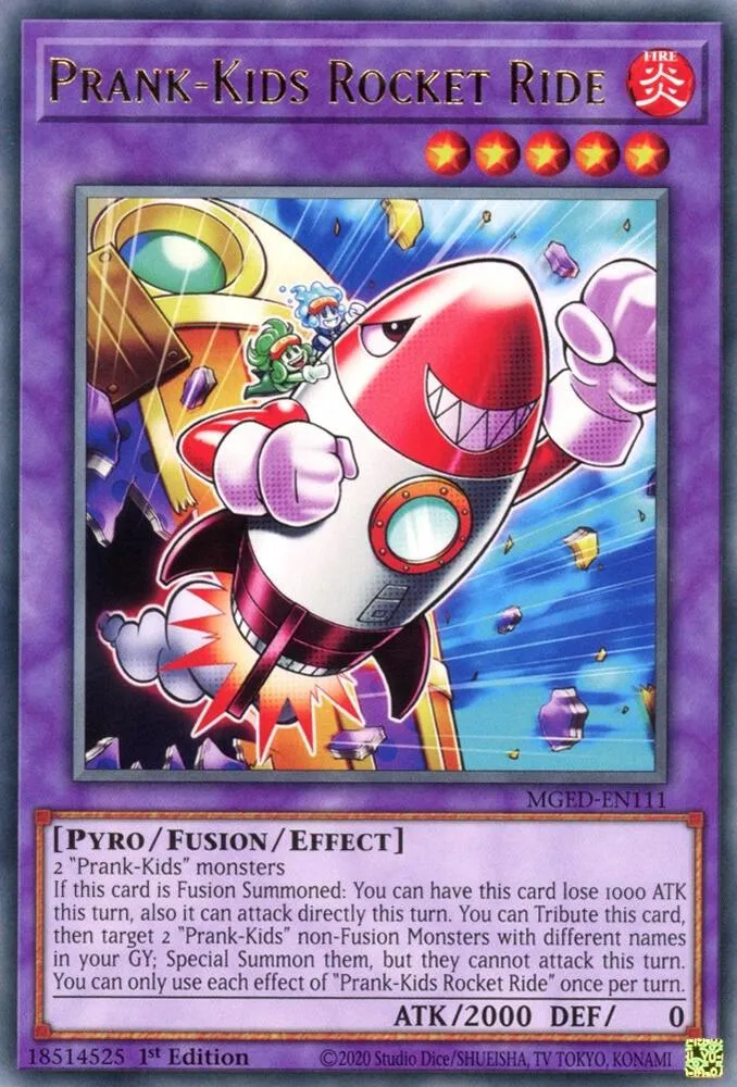 Prank-Kids Rocket Ride — Maximum Gold: El Dorado — Yu-Gi-Oh!