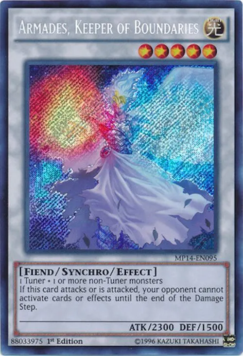 Armades, Keeper of Boundaries — 2014 Mega-Tins Mega-Pack — Yu-Gi-Oh!