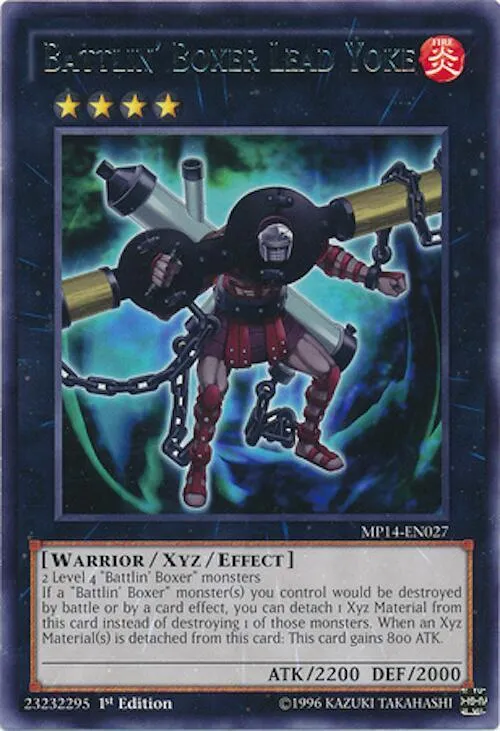 Boxeur Indomptable Enchaîneur — 2014 Mega-Tins Mega-Pack — Yu-Gi-Oh!