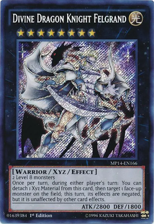 Divine Dragon Knight Felgrand — 2014 Mega-Tins Mega-Pack — Yu-Gi-Oh!