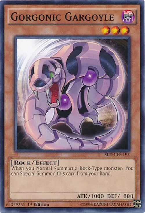 Gorgonic Gargoyle — 2014 Mega-Tins Mega-Pack — Yu-Gi-Oh!