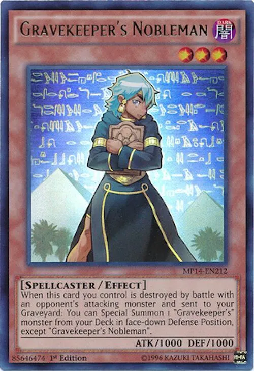 Gravekeeper's Nobleman — 2014 Mega-Tins Mega-Pack — Yu-Gi-Oh!