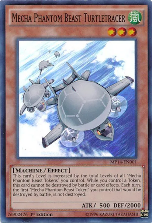 Mecha Phantom Beast Turtletracer — 2014 Mega-Tins Mega-Pack — Yu-Gi-Oh!
